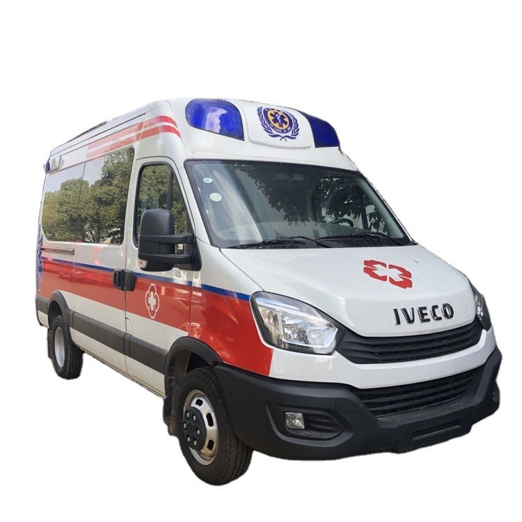 Tipo hospital para trabajos de tipo medio móvil del combustible diesel de IVECO 4*2 de la ambulancia de ICU