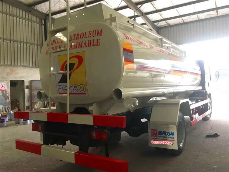 caminhão do reabastecimento do aeroporto 10m3 caminhão de tanque móvel 10000L do óleo de 90 km/h com distribuidor do combustível