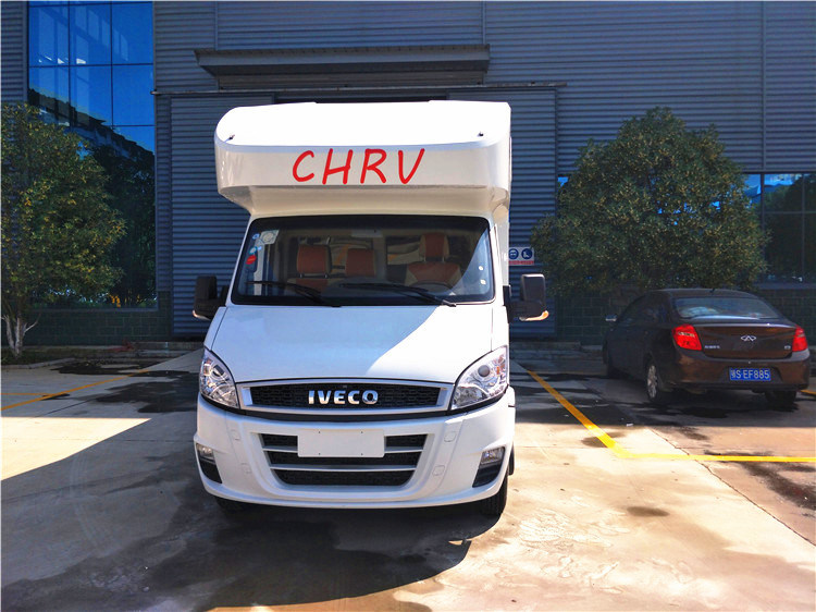 장식된 자동 변속 장치 RV 캐러밴 밴 포톤, 섬유 유리 야외 캠핑 카