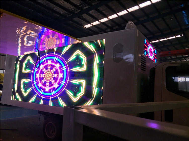 Anschlagtafel-LKW P4 Digital wasserdichter 192 * 192mm LED Schirm Van High Brightness Outdoor