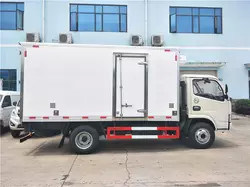 Caminhão Dongfeng da caixa do refrigerador do congelador 4*2 5 toneladas grau -5 a -15