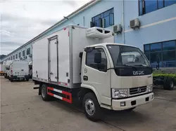 Caminhão Dongfeng da caixa do refrigerador do congelador 4*2 5 toneladas grau -5 a -15