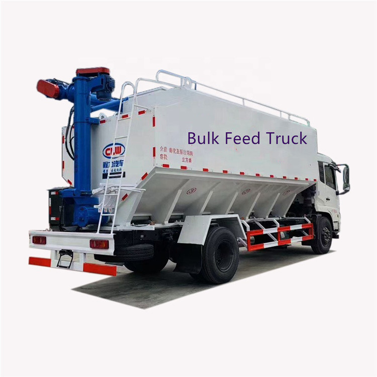 10 톤 부피 사료 트럭 배달 트럭 90 km/H 4x2 디젤 연료 종류