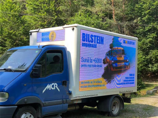 P6 Digital Billboard Truck 320*160mm 3 стороны P5 Мобильный светодиодный дисплей Реклама грузовика