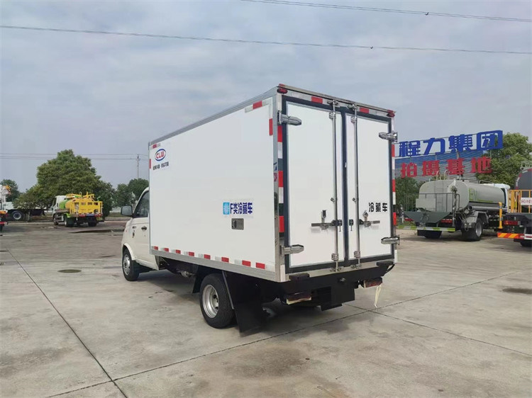 두바이에 있는 6대 바퀴 포톤 작은 랭장차 110 km/H 작은 냉장고 트럭