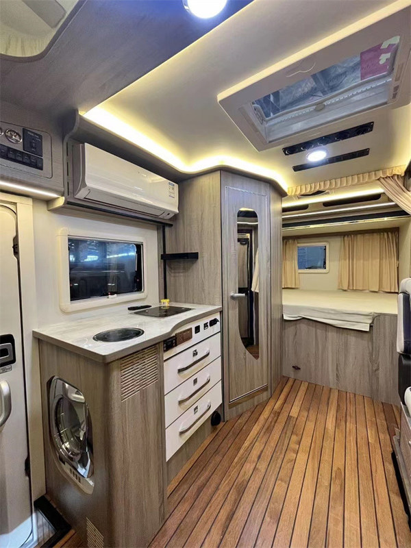 Voyage en remorque RV Camper Camper Nude avec cire par Roro Ship ou Bulk Ship