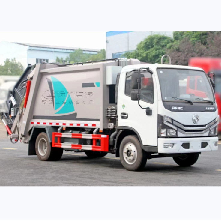 2023 Новый Dongfeng Min мусоросборочный грузовик Для продажи 7м3 компрессор мусоровоз