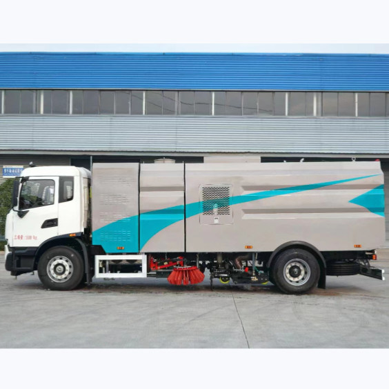 100 км / ч Мини-Фотон вакуумный дорожный моющий грузовик для тщательной чистки 95hp моющий грузовик