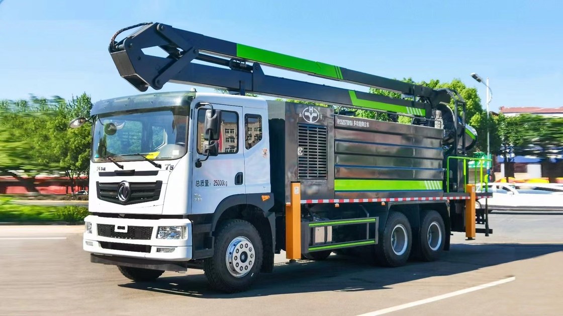 Автомобиль для дезинфекции и подавления пыли Мобильное орудие пушек Резина типа 7.00R16