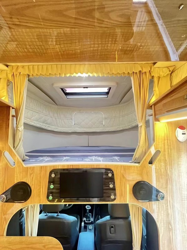 6인구 맞춤형 ISUZU 모터캠 RV 캐러반 밴 모바일 투어카 유로 VI