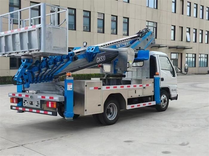 QuanChai/Q23-132E60 JMC 차시 1540/1540mm 서스펜션으로 비행 작업 플랫폼 트럭