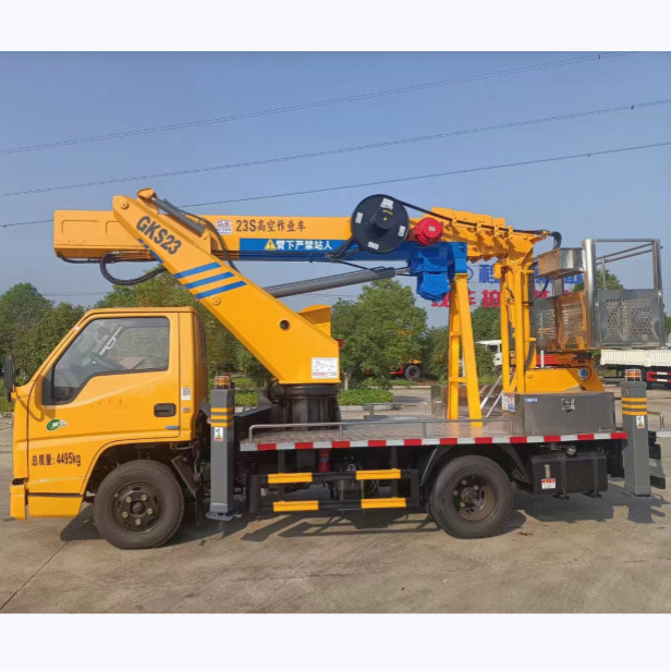 23m JMC 항공 승강기 총 무게 4495kg 항공 플랫폼 트럭