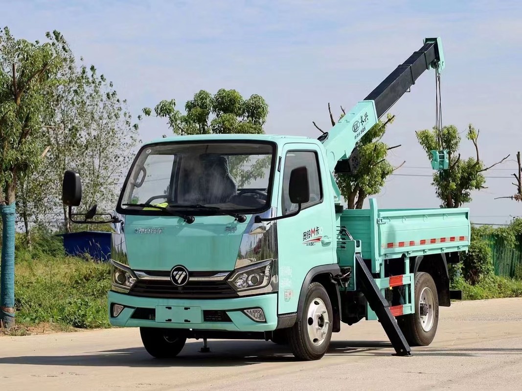 850-1150 mm Installation Raumfahrzeug Montierter Kran mit geradeem 4-Arm-Teleskop-Boom