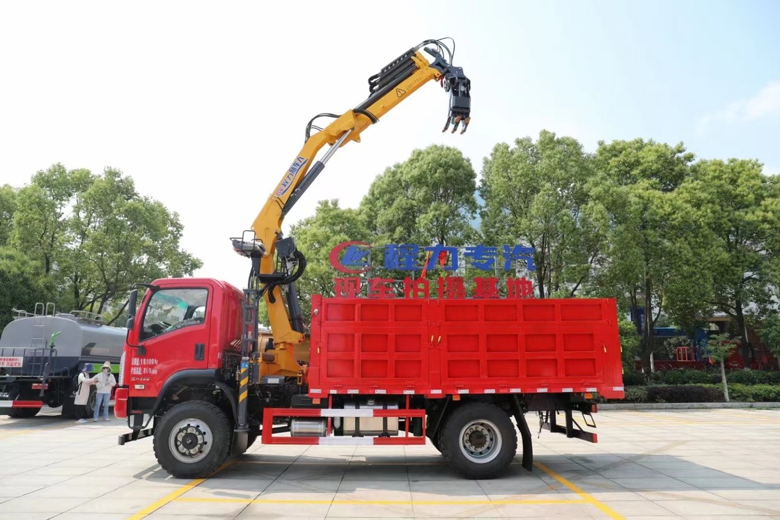 Euro 5 Neugestellter Lkw-Kran für den Kran Lkw mit Lkw-Kran