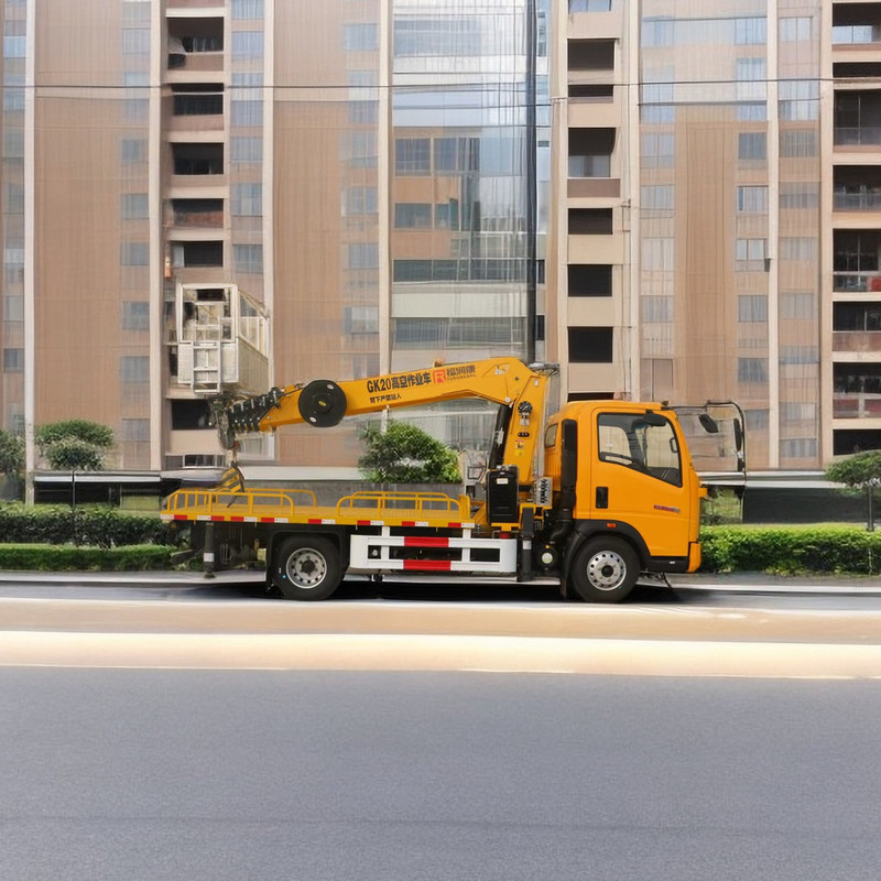 호우 항공 작업 플랫폼, 세 섹션 21M 망원경 붐 작업 플랫폼