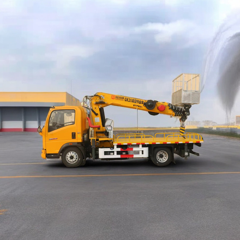 호우 항공 작업 플랫폼, 세 섹션 21M 망원경 붐 작업 플랫폼