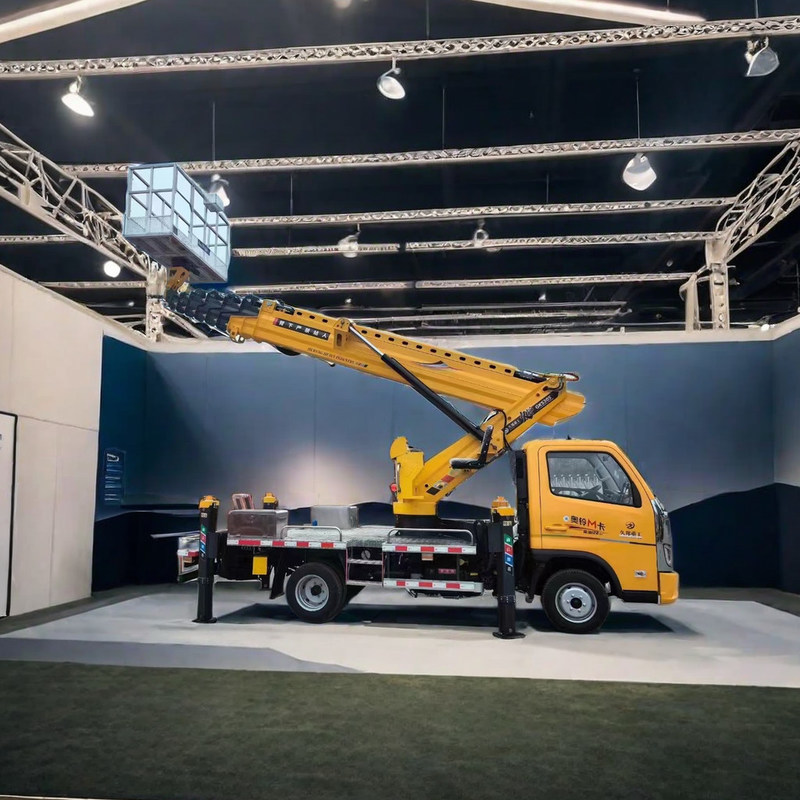 EURO 5 Foton 4*2 Рабочая платформа, установленная на транспортном средстве, 24 метровая воздушная платформа, установленная на грузовике