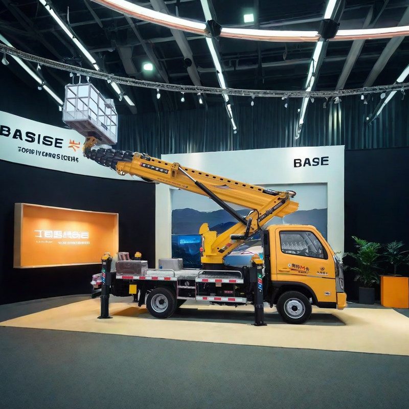 Колесная база 3360 мм Foton Truck Mounted Aerial Platform 95 км/ч Надводная рабочая машина