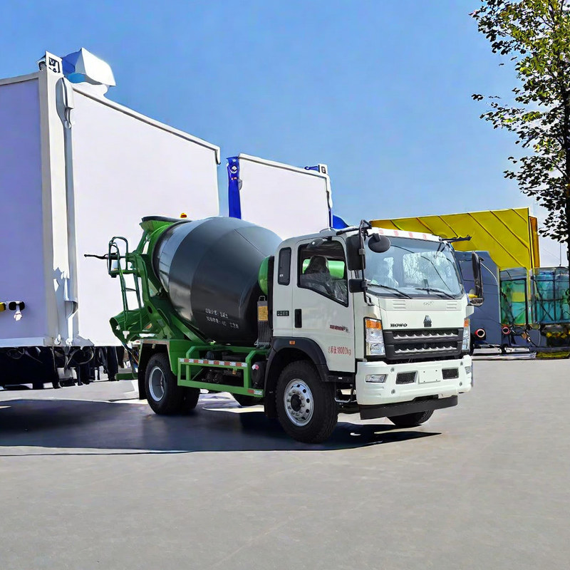 Mini Sinotruk HOWO 4*2 betontruck 8 10 12 14 16 18 20 Cbms Mixer Truck