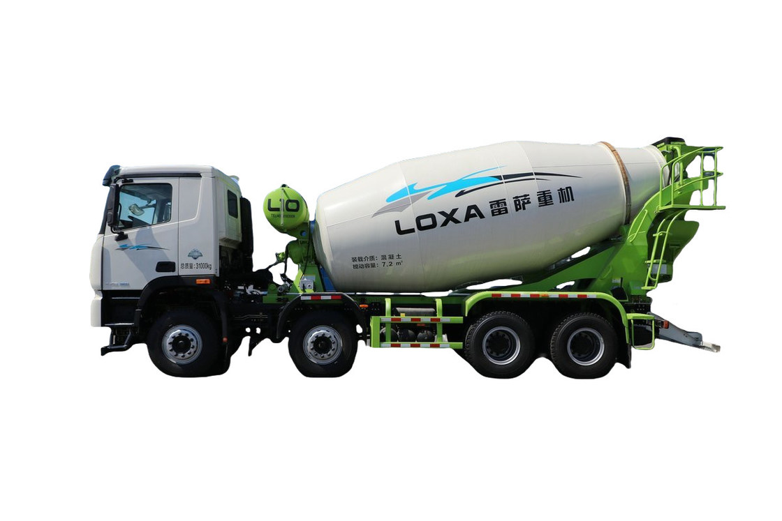 포톤 8*4 시멘트 트럭 12m3 디젤 시멘트 콘크리트 믹서 트럭 펌프