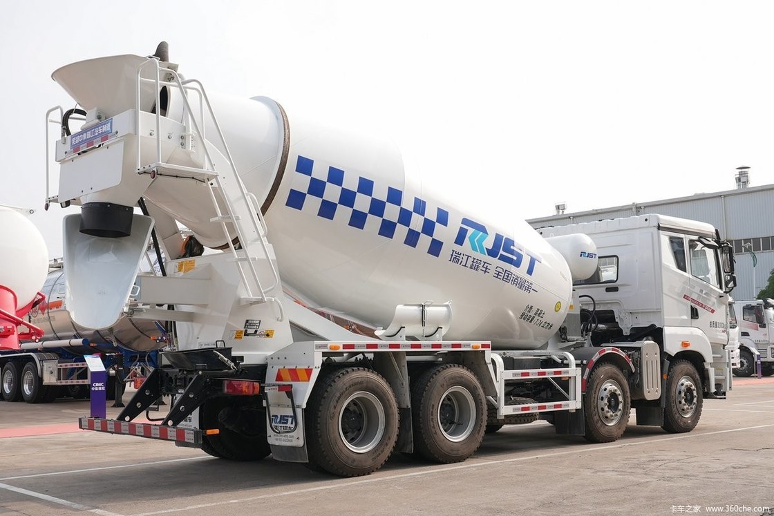 유로 5 12 휠 시멘트 믹서 트럭 12m3 디젤 시멘트 콘크리트 트럭 펌프