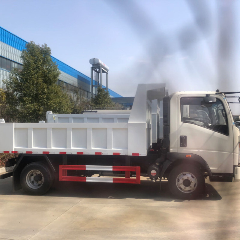 China Novo HOWO 6 rodas 5 toneladas Mini caminhão de descarga caminhão para venda
