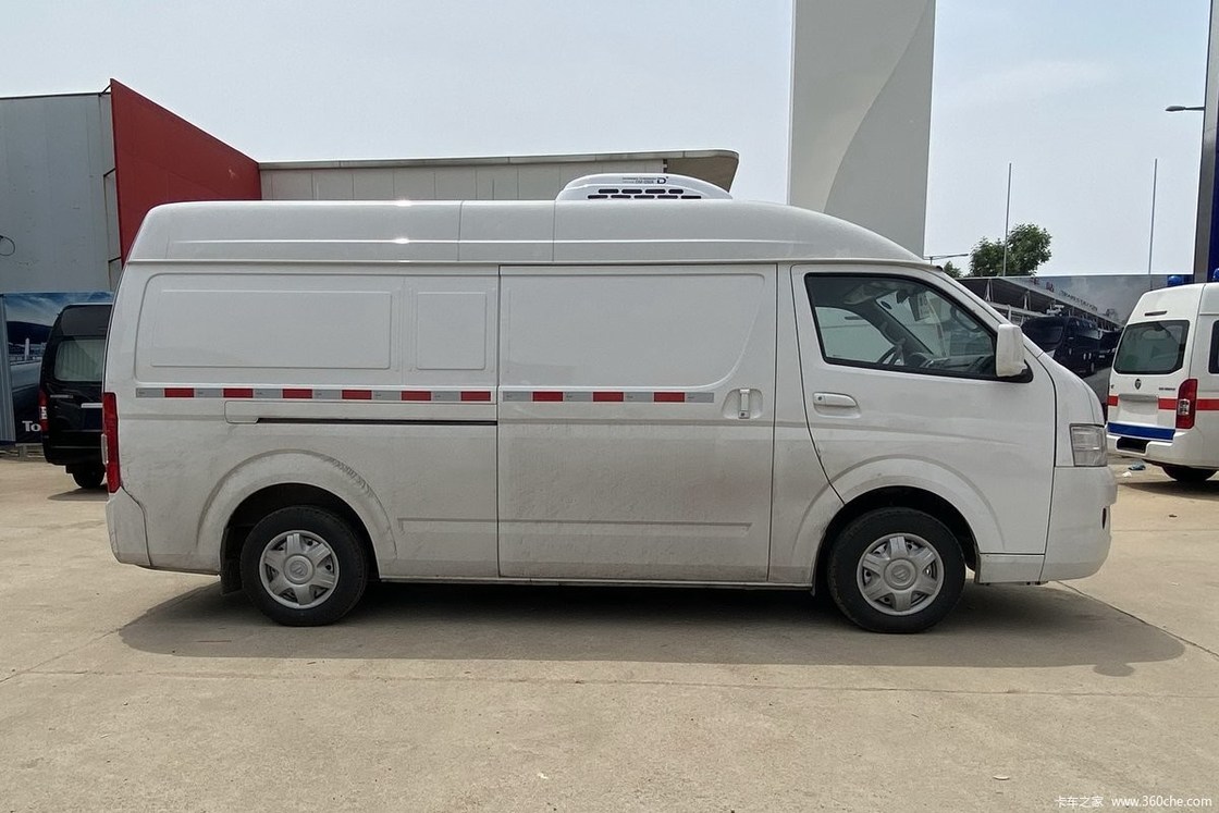Kühlraum-Vans 4 Benzinmotor-manuelle Mini Refrigerated Truck Aluminum Alloys Räder 1 Tonne