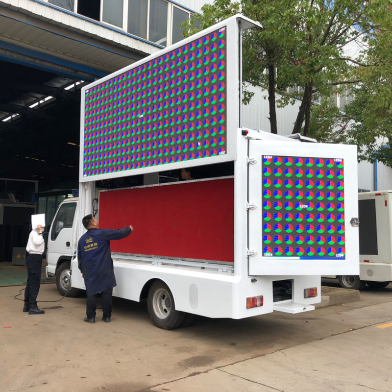 LED-Roving Werbewagen Japanische Marke 4,2m Kleiner Led-Funk-Bühnenwagen