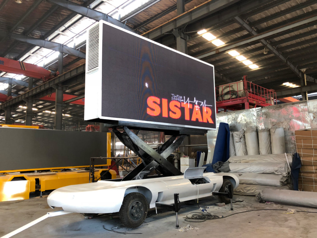 P4 P5 HD Грузовик Прицеп Автомобиль Мобильная наружная реклама светодиодный знак дисплей Для мобильного магазина