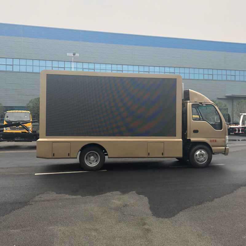 Водонепроницаемая полноцветная экрана P3 P4 Мобильный рекламный грузовик Наружные светодиодные экраны