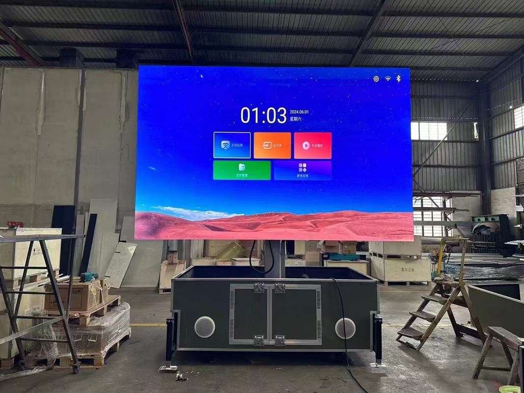 P2.5 P3 P4 P5 P6 P8 P10 Outdoor Mobile Werbewagen Lieferwagen Trailer LED-Billboard Großer mobiler Pantalla LED-Bildschirm