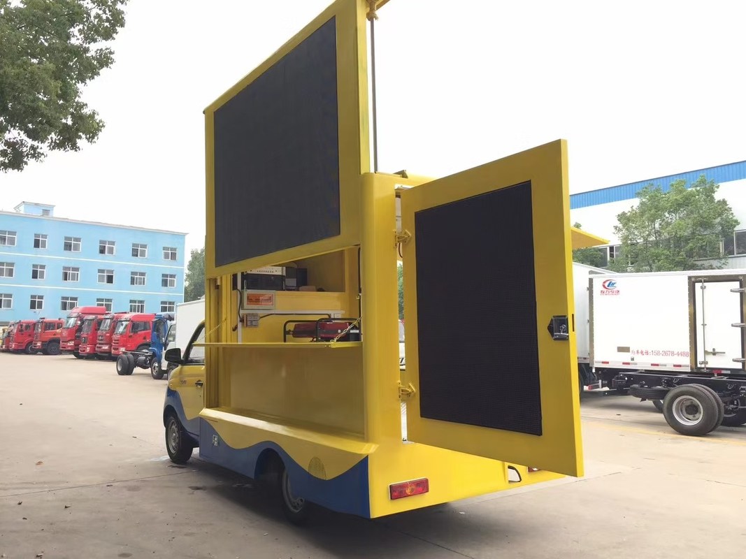 포톤 모바일 LED 트럭 광고 EURO 6 미니 야외 광고 화면 모바일 LED 디스플레이 트럭