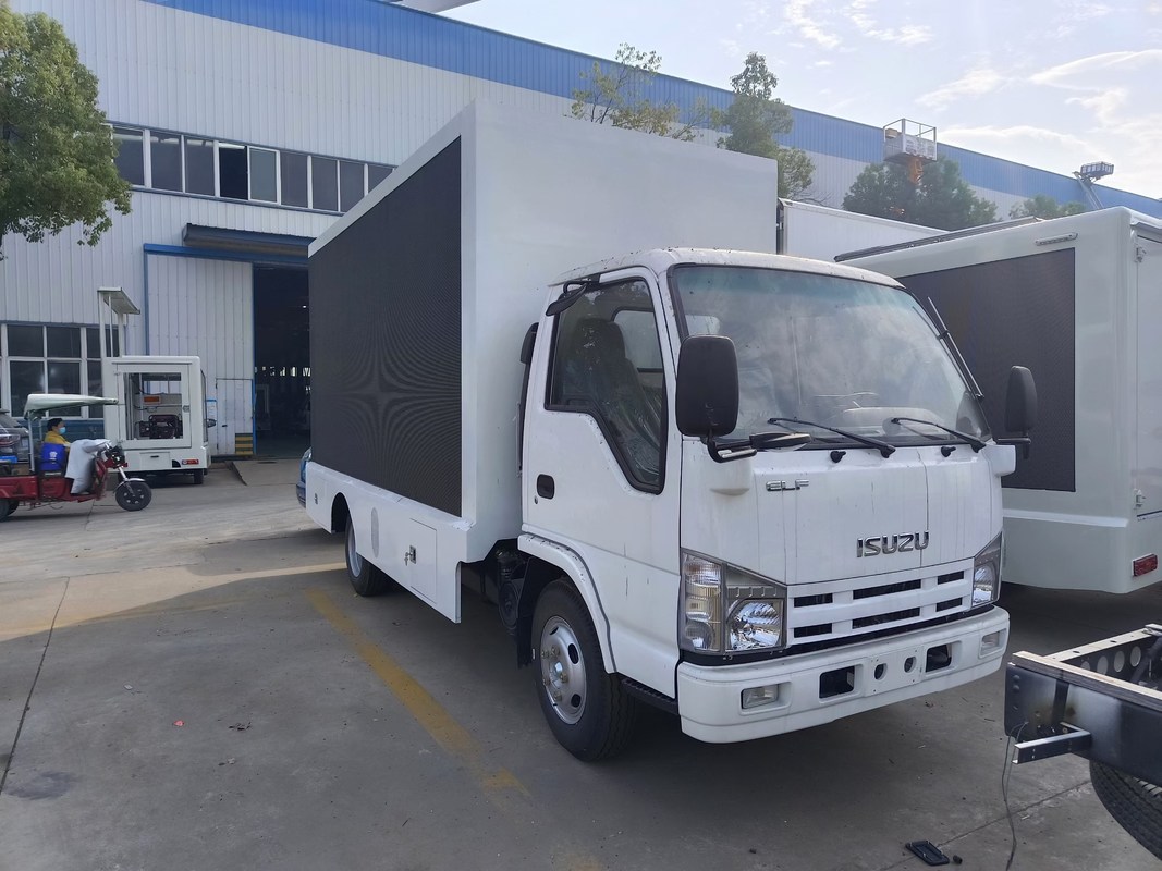 Японский бренд Isuzu Mobile Led Truck Реклама P3 P4 P5 Малый светодиодный мобильный светодиодный прицеп