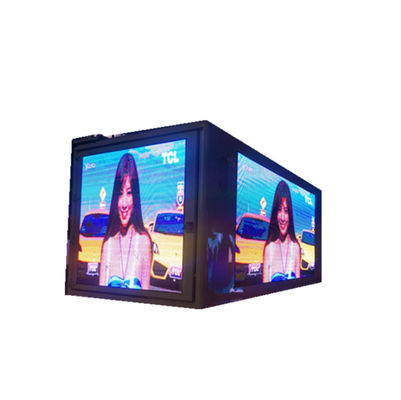 Outdoor ColorLight LED Box Truck Waterproof 16ft For Truck Mounted