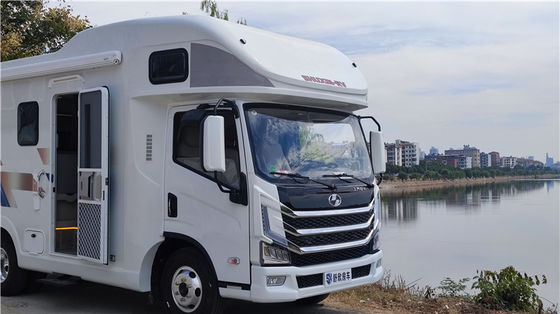 Motorhome Camper RV Caravan Van Fiberglass With Diesel Engine Automatic Transmission
