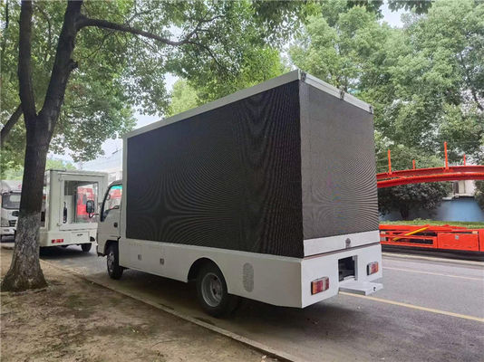 Mobile Digital LED Billboard Advertising Truck Frameless LED Screen Truck