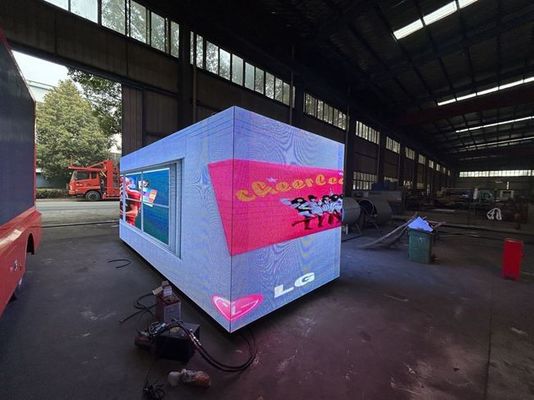 Digital LED Billboard Advertising Truck Frameless LED Screen Truck Box