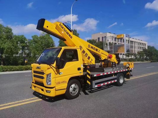 4×2 Bucket Lift Truck 116hp High Altitude Work Vehicle Euro 6 Aerial Platform Truck