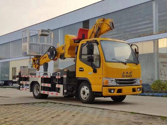 21m Bucket Aerial Work Platform Truck 200kg Telescopic High Altitude Working Truck