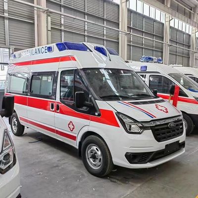 156km/H Mobile Clinic Vehicle Medical Ford Transit Ambulance From Usa
