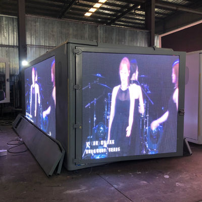 12.5ft*5.6ft  P4 P5 P6 Outdoor LED Display Billboard Box 2500kg Capacity