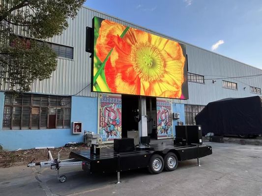 P2.5 P3 P4 P5 P6 P8 P10 Outdoor Mobile Advertising Truck Van Trailer LED Billboard Big Mobile Pantalla LED Screen Display