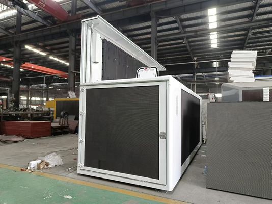 P4 P5 P6 Led Mobile Display 3 Side Mobile Digital Billboard
